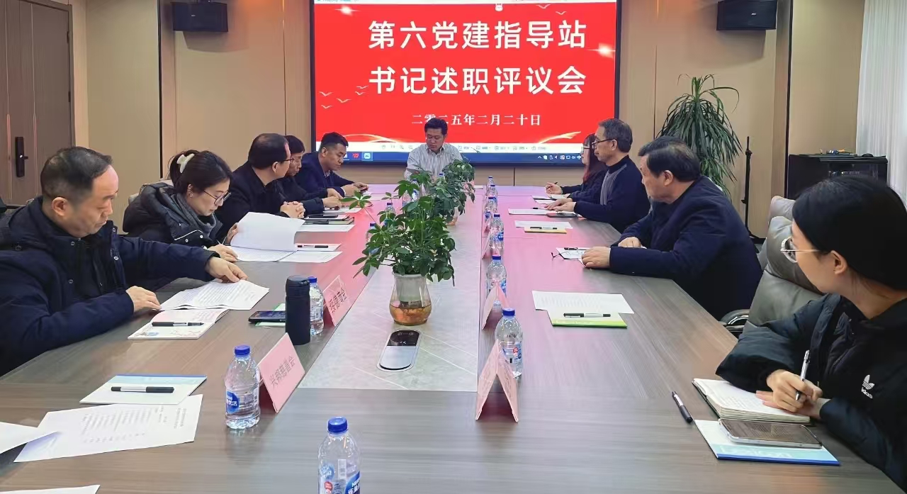 第六党建指导站年度支部书记抓党建述职评议会顺利召开